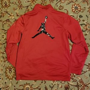 Boys Air Jordan zippered sweat shirt